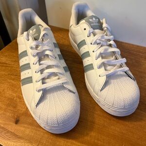 Adidas Superstar Bold Limited Addition - White w/ silver & gold - Men’s 10.5